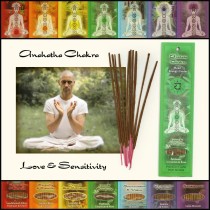 Anahata Incense Sticks  - Love and Sensitivity  - Wholesale and Retail by Prabhuji's Gifts