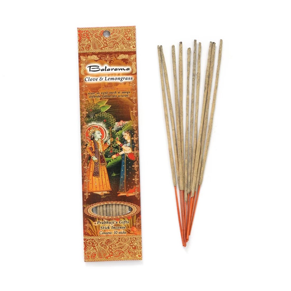 Prabhuji Incense Sticks Balaram - Clove and Lemongrass