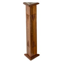 Prabhuji Incense Burner - Wooden Triangle Tower