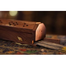 Wooden Incense Burner with Storage - Elephant  - Wholesale and Retail by Prabhuji's Gifts