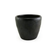 Prabhuji Incense Burner - Hand-made La Chamba Clay Smudging Bowl - Small H2.75in x D3.5in