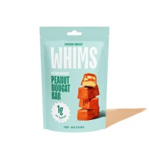Whims Delights Oat Milk Chocolate Peanut Nougat Bars - Case of 6/5 count