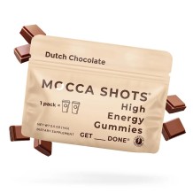 Mocca Shots High Energy Gummies with Caffeine Dutch Chocolate - Tree Spirit Wellness