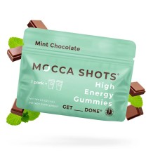 Mocca Shots Mint Chocolate | High Energy Caffeine Gummies