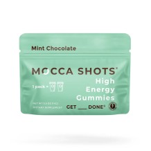 Mocca Shots High Energy Gummies with Caffeine Mint Chocolate - Tree Spirit Wellness