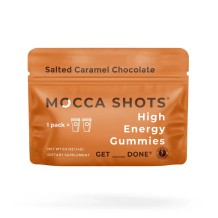 Mocca Shots High Energy Gummies with Caffeine Salted Caramel