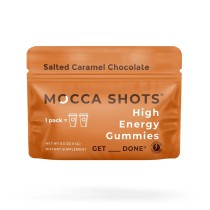 Mocca Shots High Energy Gummies with Caffeine Salted Caramel
