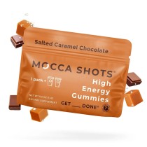 Mocca Shots High Energy Gummies with Caffeine Salted Caramel