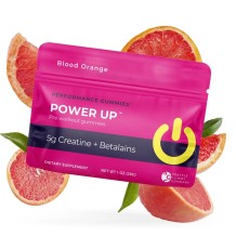 Power Up Blood Orange Pre Workout Gummies