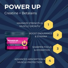 Power Up Blood Orange | Pre‑Workout Energy Gummies