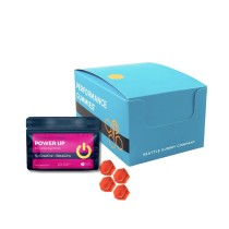 Power Up Blood Orange Pre Workout Gummies box