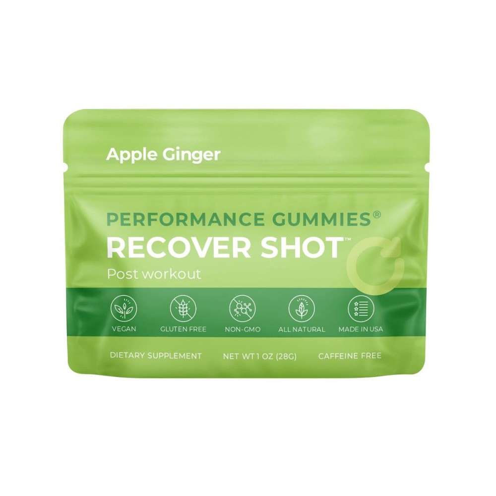 Apple Ginger Recover Post-Workout Supplement Gummies Apple Ginger Recover Post-Workout Supplement Gummies