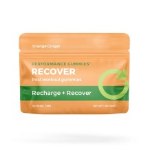 Orange Recover Post-Workout Supplement Gummies