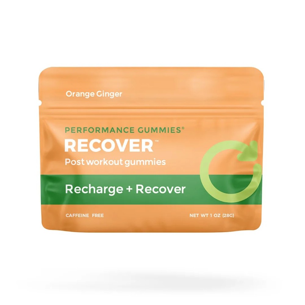 Orange Recover Post-Workout Supplement Gummies Orange Recover Post-Workout Supplement Gummies
