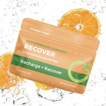 Orange Recover Post-Workout Supplement Gummies