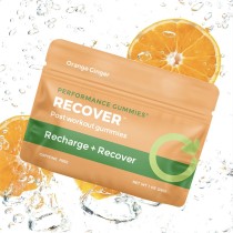 Orange Recover Post-Workout Supplement Gummies