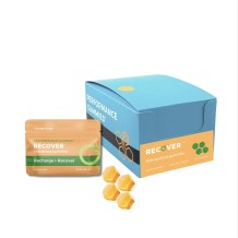 Orange Recover Post-Workout Supplement Gummies box