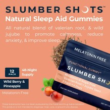 SUGAR FREE Slumber Shots Melatonin-Free Sleep Gummies