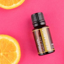 Nature Fusion Bergamot Essential Oil - Calming, Citrus Aroma