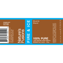 Muscle Ease - (Fire & Ice) Essential Oil Blend - 15ml