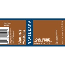 Ravensara Essential oil - 15ml - Tree Spirit Wellness - label
