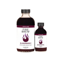 Fire Brew - Restore Elderberry Apple Cider Vinegar (Fire Cider) Tonic